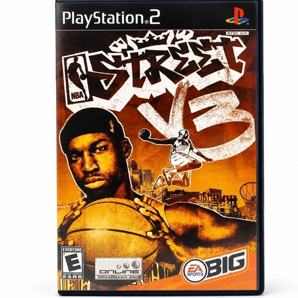 NBA Street Vol 3 PS2 Black Label CIB Complete Clean Disc NTSC EA Sports Untested